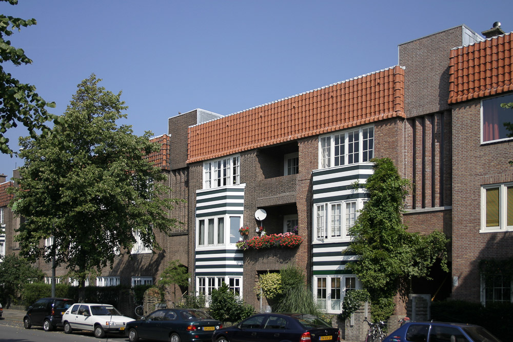 vruchtenbuurt architectuurwandeling Nieuwe Haagse School