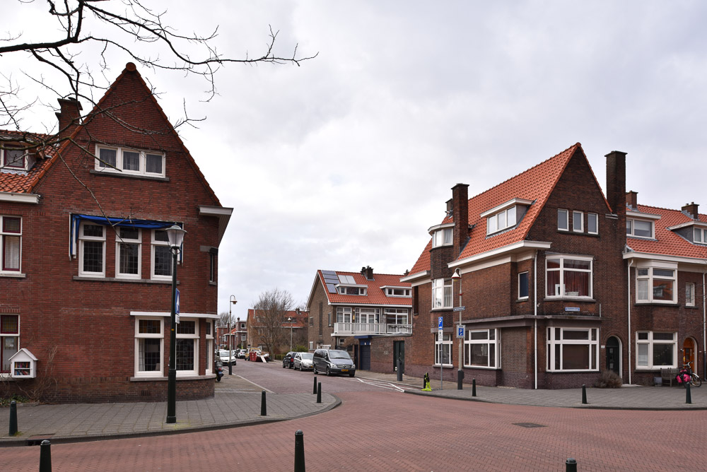 hoekwoningen Nieuwe Haagse School architectuur