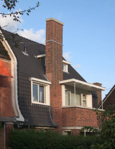 dakdetail Nieuwe Haagse School in Marlot