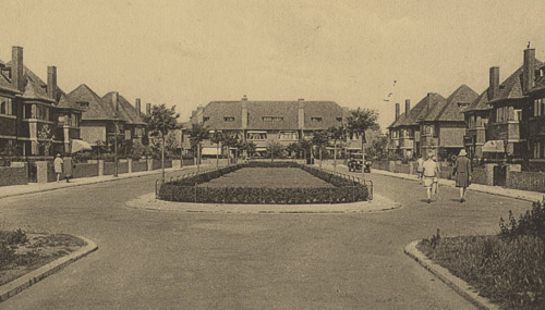 historische foto villa's nieuwe haagse school