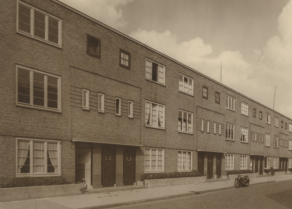 woonblok heesterbuurt nieuwe haagse school architectuur