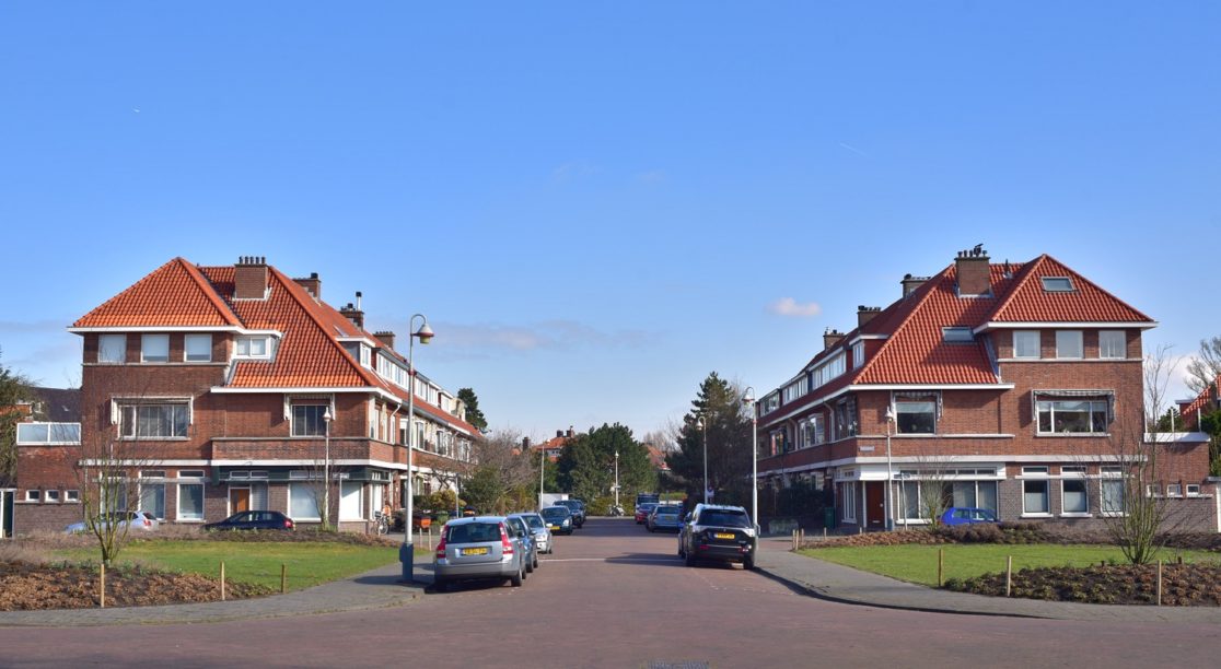 nieuwe haagse school architectuur villa's Vogelwijk