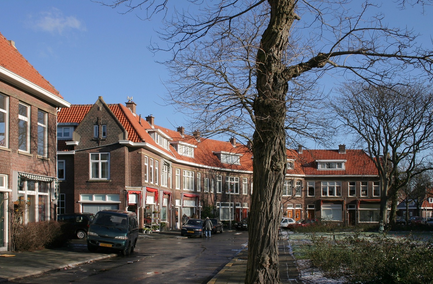 woningen mezenlaan, nieuwe haagse school architectuur in de vogelwijk